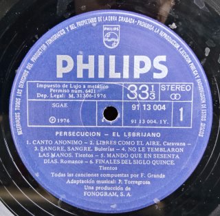 LP Juan Peña El Lebrijano Persecución