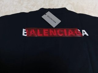 Camiseta Balenciaga Negra Logo Puma