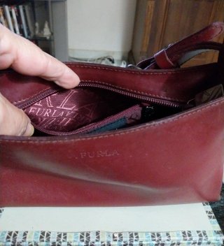 Bolso Furla Rojo Piel