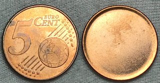 5 Céntimos Euro Error Sin Acuñar + Regalo