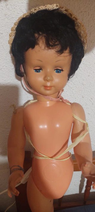 Muñeca antigua vintage para despiece.