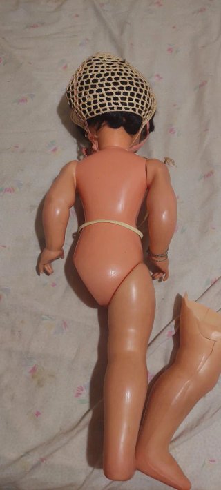 Muñeca antigua vintage para despiece.