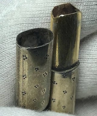 Funda Plata Ley Pintalabios Francia s.XX + Regalo