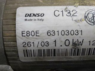 Lancia 592679 motor arranque e80e63103031 ypsilon