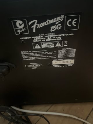 Fender Squier Telecaster + Ampli Fender 15G