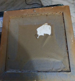 Cuadro antiguo pintado a mano