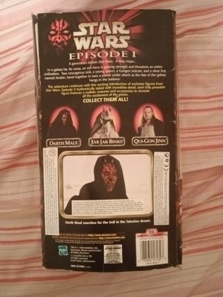 Caja Star Wars Episodio 1 Darth Maul