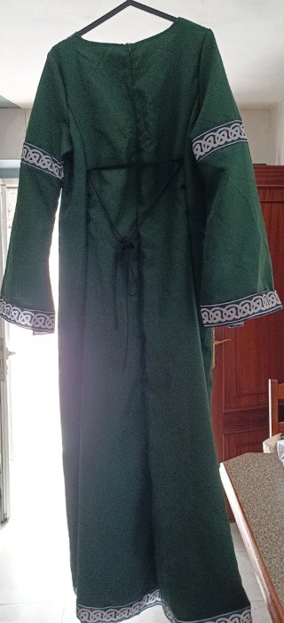 Disfraz medieval verde talla M