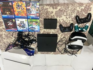 PS4 (PlayStation 4) + Gafas VR volante y pedales