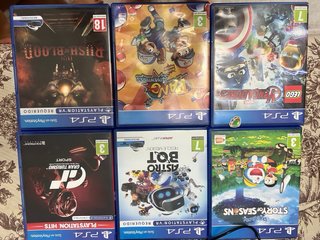 PS4 (PlayStation 4) + Gafas VR volante y pedales