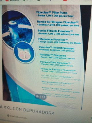 Piscina Bestway 6000L Fácil Montaje