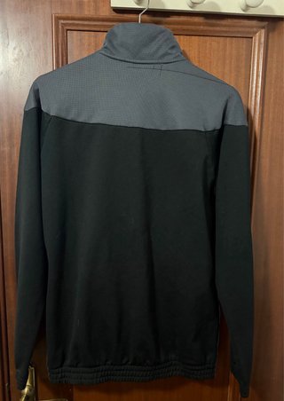 Chaqueta Adidas Hombre Negra y Gris