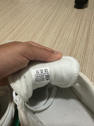 Zapatilla Lacoste Talla 40