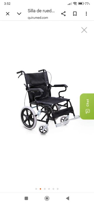 silla de ruedas