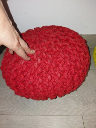Pack 2 cojines crochet 35x20cm