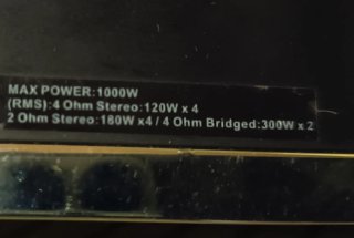 Etapa Innovate 4 Canales 1000W