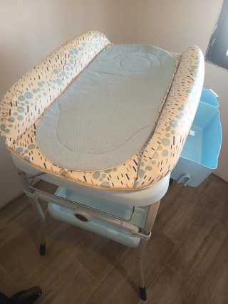 Bañera cambiador para bebé