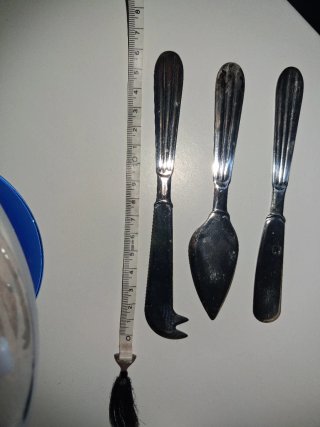 Set posate formaggio vintage