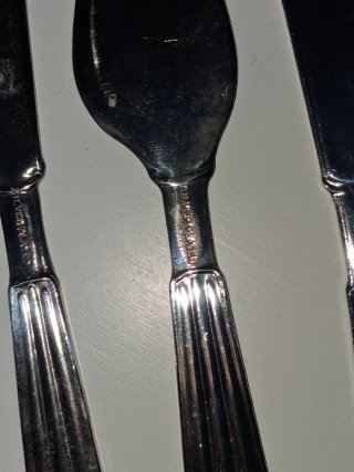 Set posate formaggio vintage