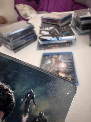 Pack Iron Man Blu-Ray y Steelbook