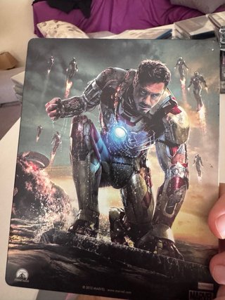 Pack Iron Man Blu-Ray y Steelbook