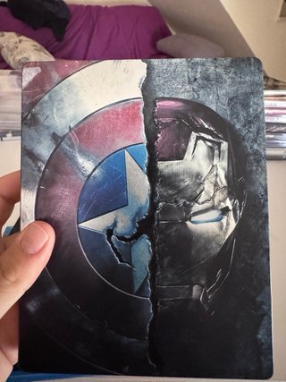 Pack Blu-ray Steelbook Capitán América