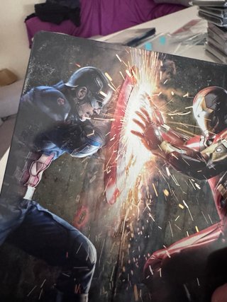 Pack Blu-ray Steelbook Capitán América