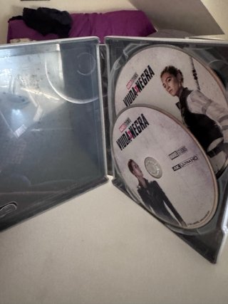 Viuda Negra Blu-ray 4K Steelbook