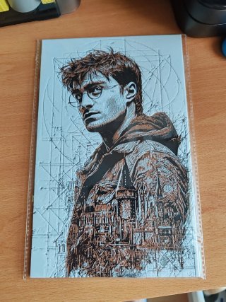 Lámina Impresión 3D Harry Potter