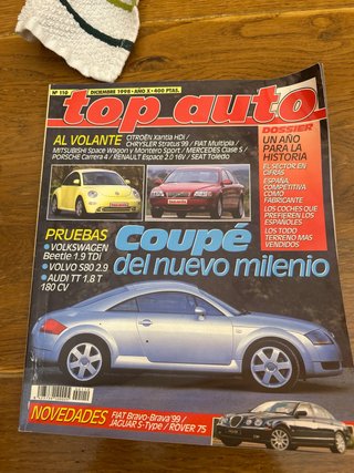Colección incompleta de revista TOP AUTO.