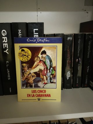 Libro los cinco en la caravana