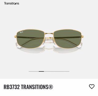 Ray Ban RB3732 Transitions Doradas