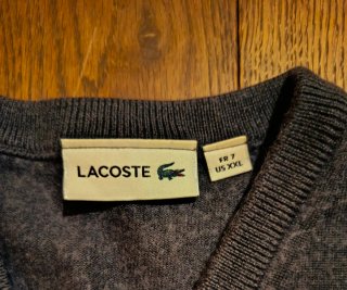 Jersey Lacoste Gris
