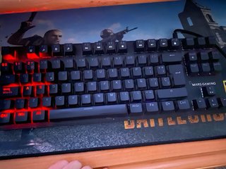 Teclado Mecánico RGB Switch Azul