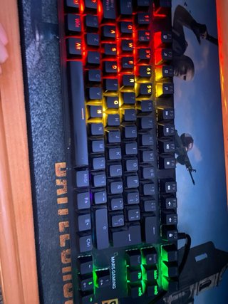 Teclado Mecánico RGB Switch Azul