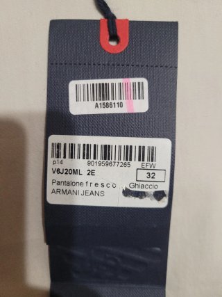 Pantalones Armani Jeans Beige  Nuevos