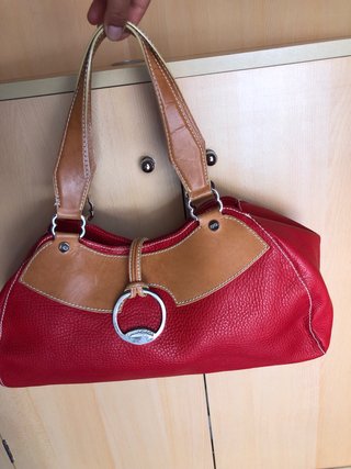 Borsa a mano Balenciaga rossa in pelle