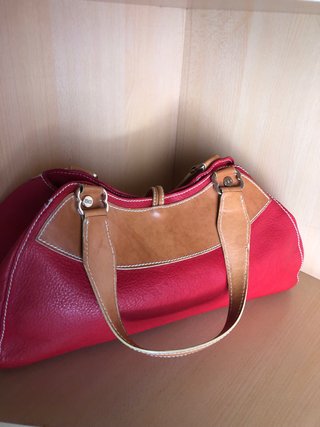 Borsa a mano Balenciaga rossa in pelle