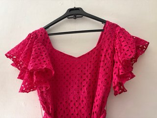 Vestido Zara Fucsia Talla M