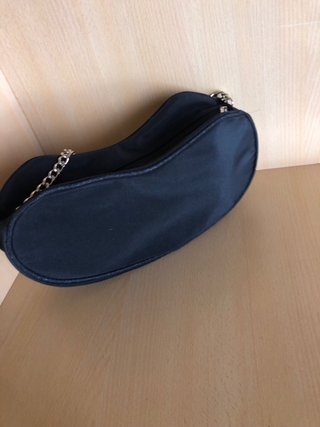 Neceser Dior Negro con Cadena y Lazo