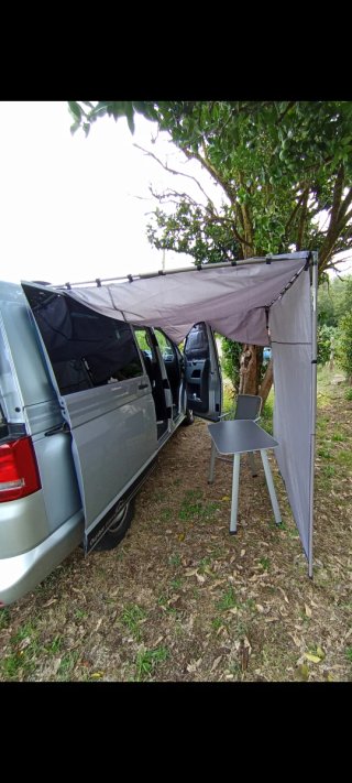 Toldo Camper Autoportante Gris