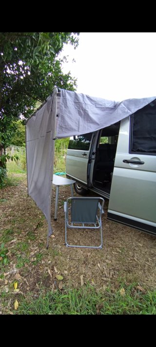 Toldo Camper Autoportante Gris