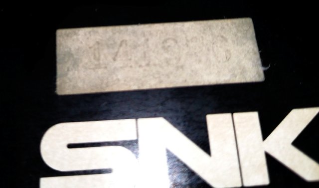 NEO GEO AES EN CAJA SNK NEOGEO AES SERIAL 141976