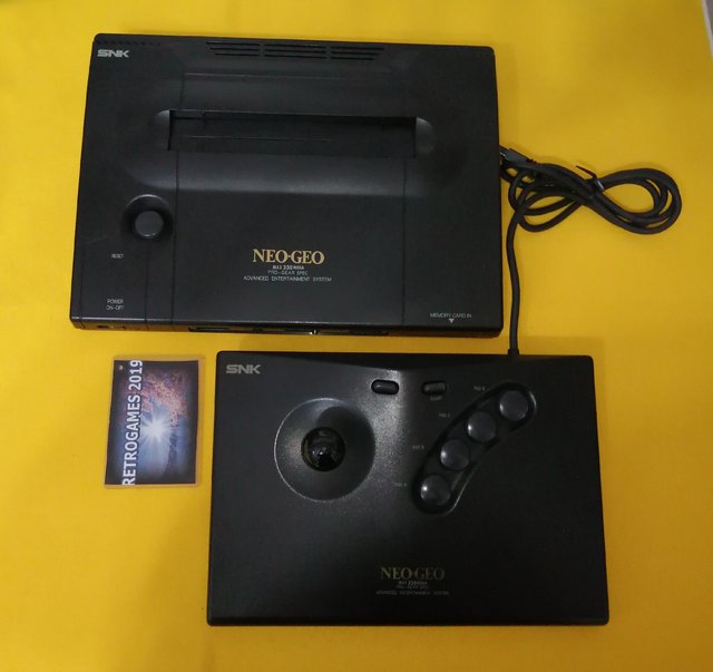 NEO GEO AES EN CAJA SNK NEOGEO AES SERIAL 141976