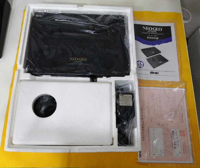 NEO GEO AES EN CAJA SNK NEOGEO AES SERIAL 141976
