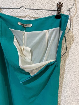 Pantalón palazzo turquesa