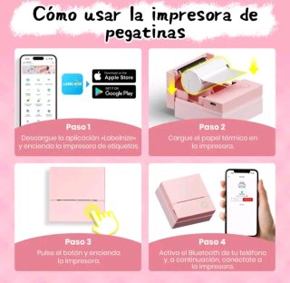 Mini Impresora Térmica Portátil POLONO PM290C