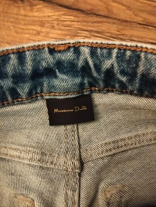 Pantalón vaquero Massimo Dutti azul