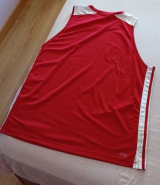 Camiseta deportiva Adidas hombre roja