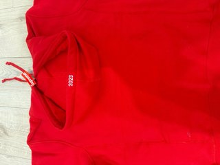Sudadera Supreme Roja
